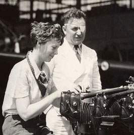Amelia Earhart & Wiley Post