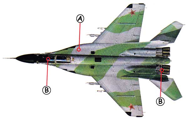 MiG-29 Fulcrum Callout Top