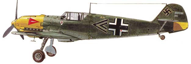 Messerschmitt Me-109 Drawing