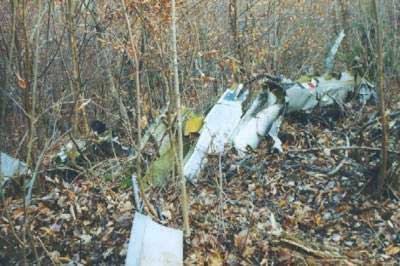 North American F-86 Sabre Crash.