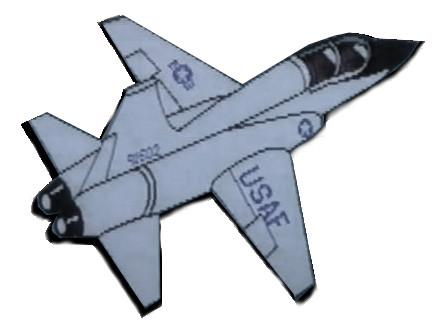 artist rendition of the NASA T-38 Talon