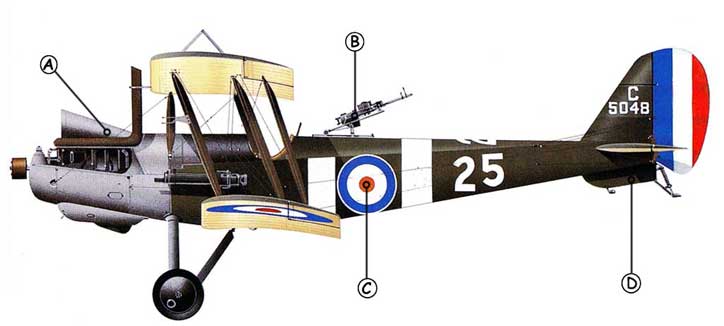 Royal Aircraft Factory R.E.8 Callout