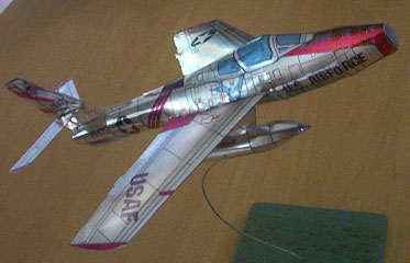 F-84 Thunderstreak model