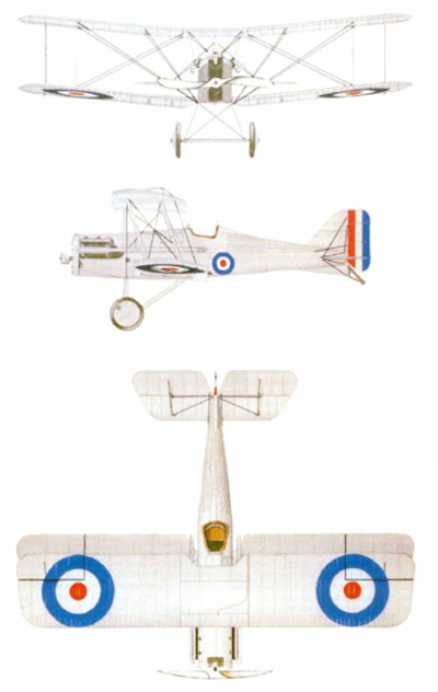 Color 3 View of Royal Aircraft Factory SE5a