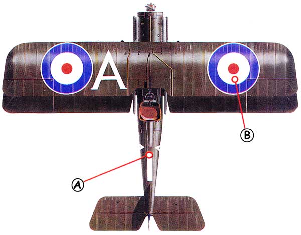 Royal Aircraft Factory SE5a Callout Topa