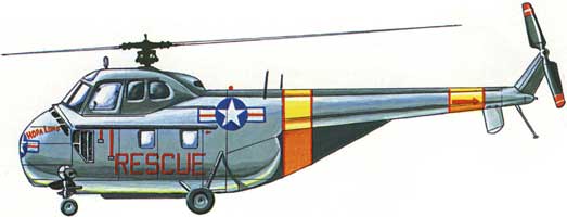 Side view of a Sikorsky S55