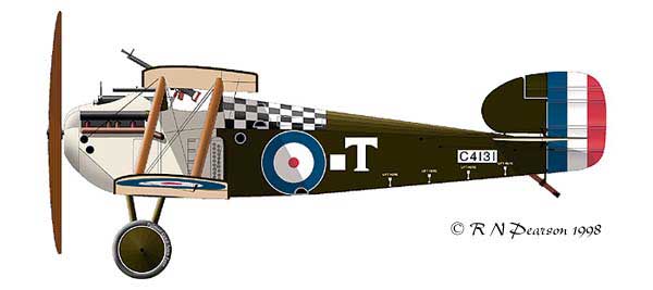 Sopwith Dolphin profile view