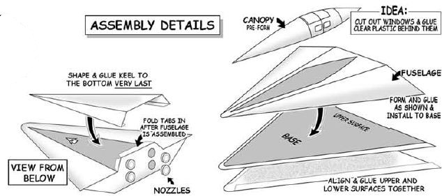 assembly details for convair orbital lifeboat