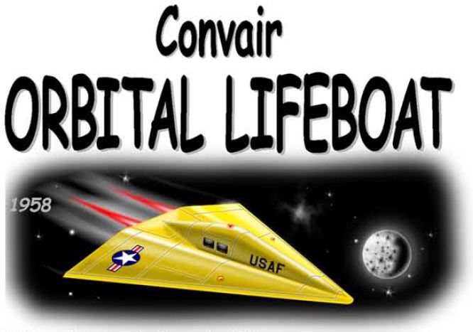 Krafft Ehricke Space Lifeboat art by Vlad