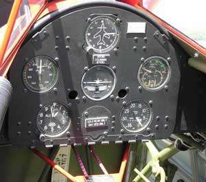 Rear Cockpit of the Boeing Stearman PT-17