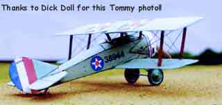 Thomas-Morse S-4 Tommy FG Cardmodel submitted by Dick Doll