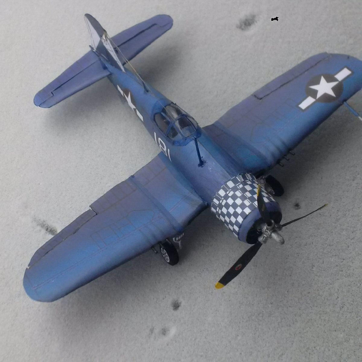 Vought's F4U Corsair model