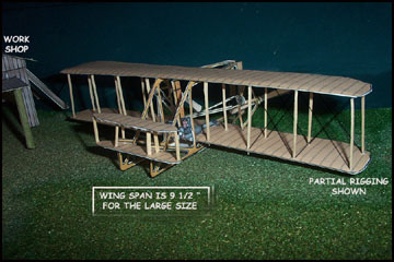 Wright Brothers Flyer model