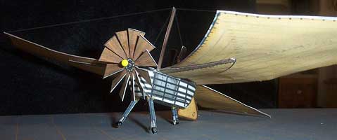 Felix Du Temple Early Flying Machine Model