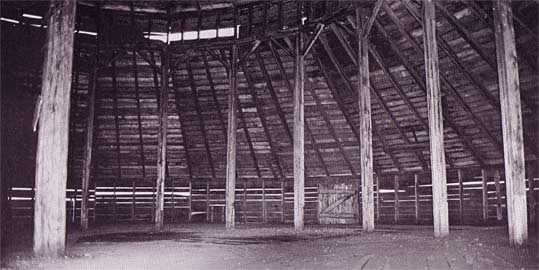 Multisided spacious barn