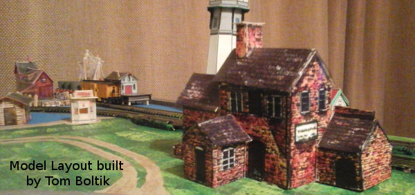 Tom Boltik's build of the distillery model