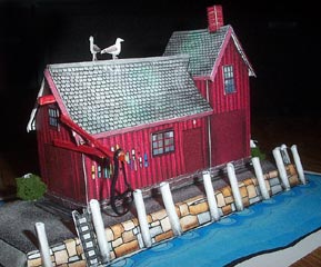rockport's little red fishing shack motif #1 1 motif1 number 1