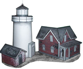 Staitsmouth Lighthouse model
