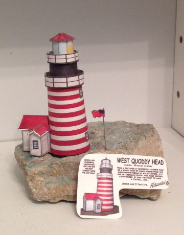 Dennis's Quoddy Lighthouse Cardmodel build