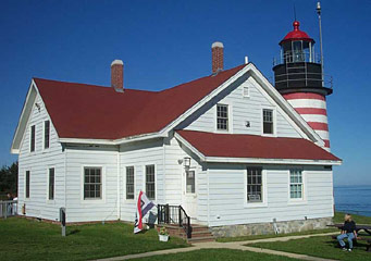West Quoddy Light House keeper dwelling