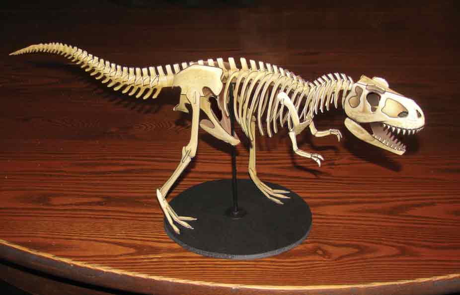  T Rex dinosaur paper model