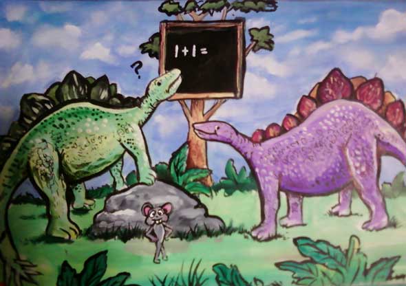 Jac Fyn's Stegosaurus Cartoon