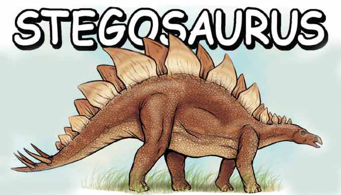 Stegosaurus Title Picture