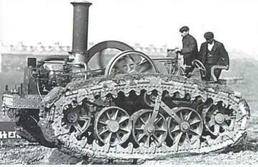 Early Holt tractor -pre A7V