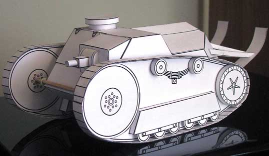 Ford WWI Tank BETA model