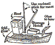 Lobster Boat Sketch