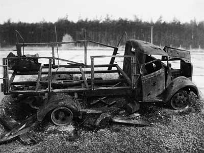 Opel Blitz Truck Crash