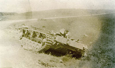 Panzer III Blown up
