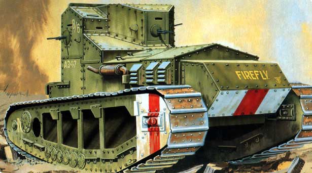 Whippet Medium British WWI Tank